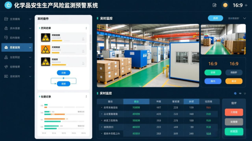 危險化學品安全生產風險AI監測預警系統應用分析